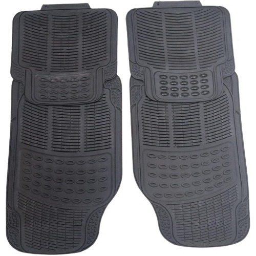 Juego Alfonbras Floor Mats Negra Para Fiesta Power