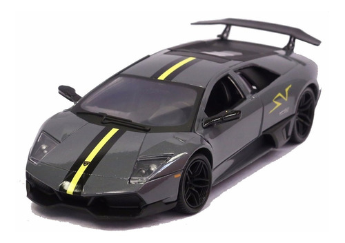 Miniatura Lamborghini Murciélago Lp 670-4sv 1:24 Grafite