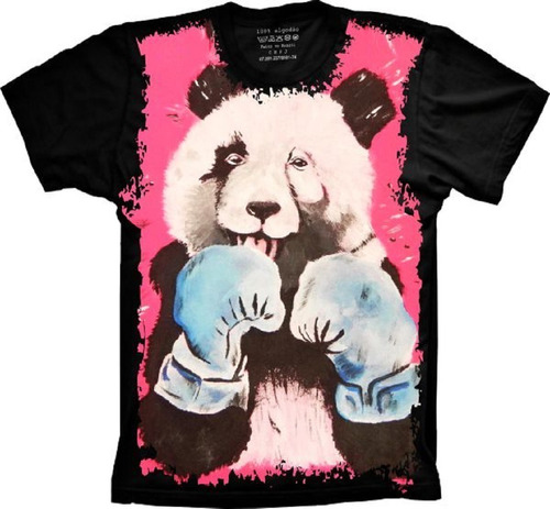 Camiseta Plus Size Panda - Animais