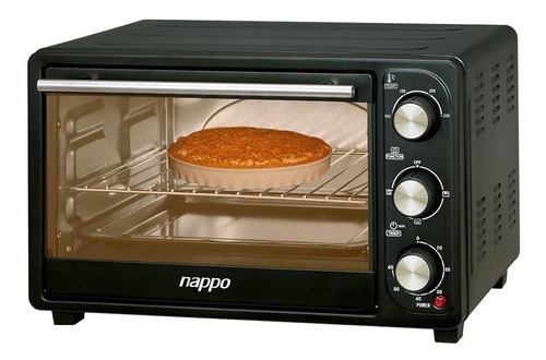 Horno Eléctrico Nappo 22l 1500w Con Grill + Asadera Loi