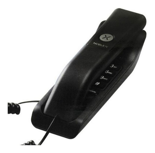 Teléfono Noblex NCT200 fijo - color negro