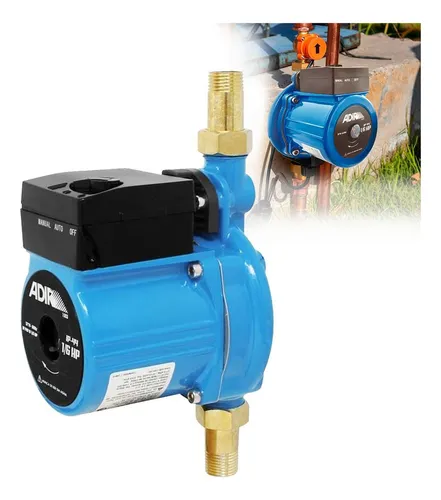 comprar Bomba Presurizadora Automática 1\u002F6 Hp 140 W Adir 1503 127V