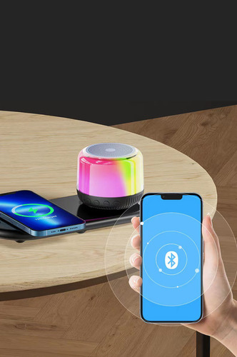 Altavoz Bluetooth Altavoz Inalámbrico Carga Inalámbrica