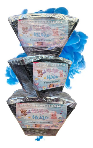 Abanico Especial Rosa O Azul Azul Abanico Azul