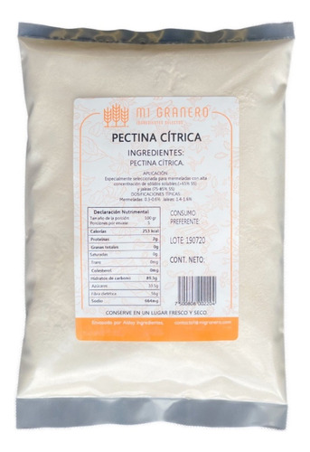 Pectina Cítrica 5 Kg