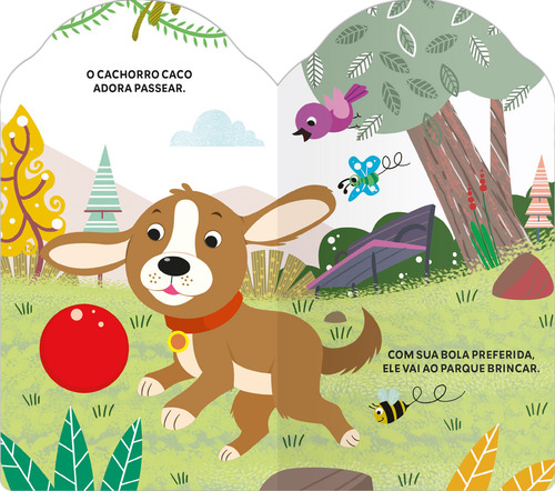 Olhinhos Animais: E Seus Amigos, De Mammoth World. Editorial Ciranda Cultural, Tapa Mole, Edición 1 En Português, 2024