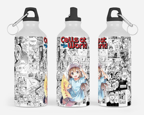 Cells At Work Termo Deportivo Anime 600 Ml