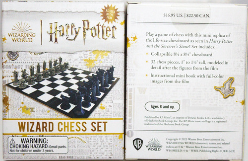 Harry Potter Wizard Chess Set (miniatura) - Running Press