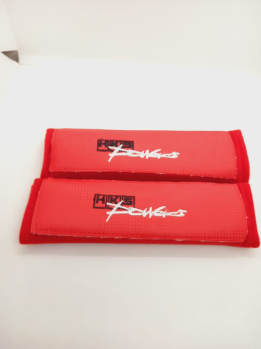 Cubre Cinturón De Seguridad De Autos Sport Marca Hks Rojo