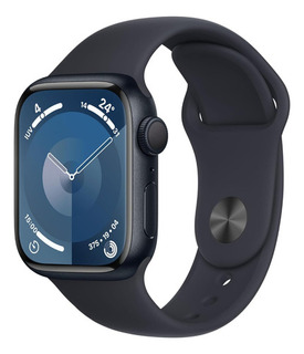 Apple Watch Serie 9 Gps 45mm Color Midnight Azul Medianoche