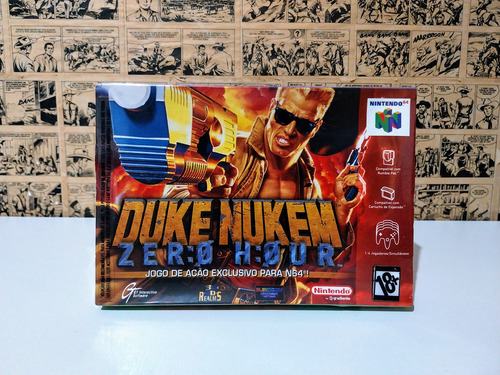 Duke Nukem Zero Hour 64 Original Lacrado