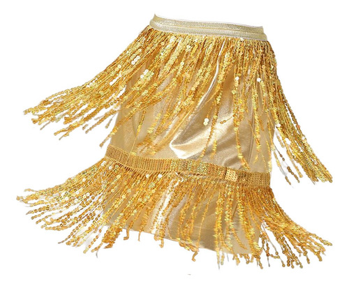 Falda De Danza Del Vientre Para Mujer, Faldas Con M Dorado