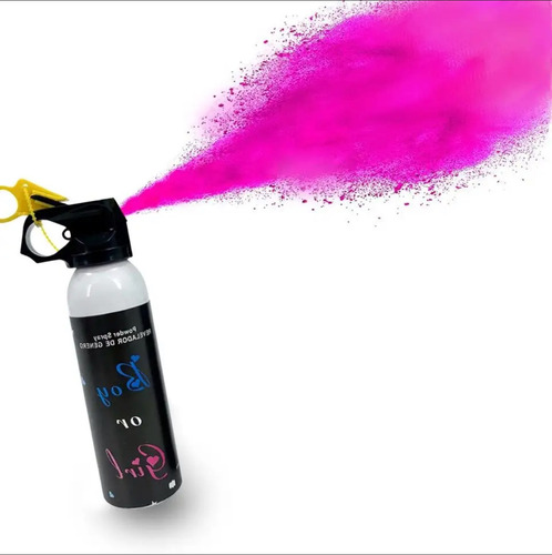 Spray Polvo Holi Revelacion De Genero Rosado O Azul