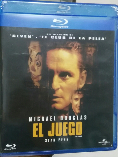 El Juego Blu Ray The Game Michael Douglas Película Nuevo