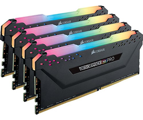 Corsair Vengeance Rgb Pro 32 Gb (4x8 Gb) Ddr4 3200 Mhz C16 M