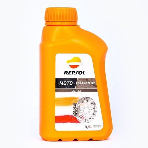 Liquido De Frenos Dot 5.1 Abs Repsol Colmotos