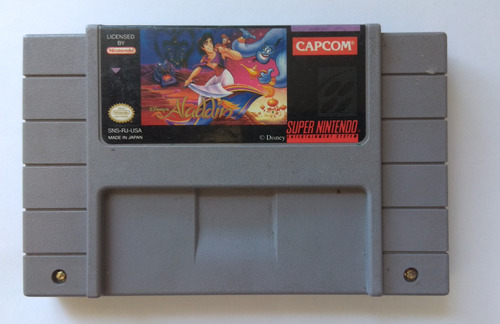 Pack Disney's Aladdin Para Sega Genesis Y Super Nintendo