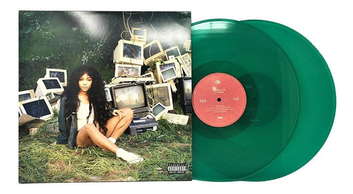 Sza Ctrl Lp 2vinilos De Color Verde Translúcido New En Stock