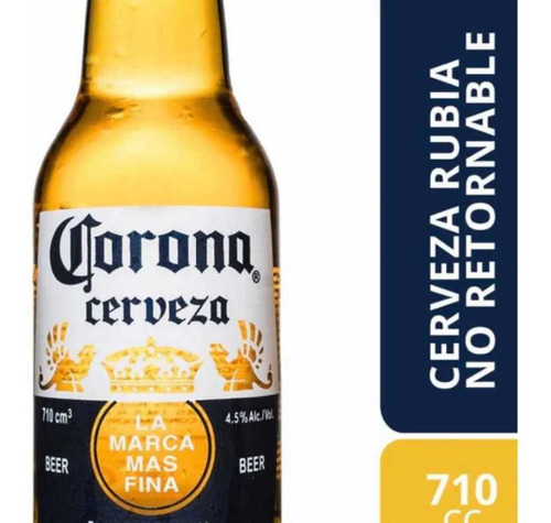 Cerveza Corona Botella X 710 CcMejor Precio!!!