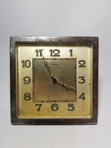 Imagen 2 de 9 de Art Deco Alemán Antiguo Reloj Funciona Perfecto Mag 56636