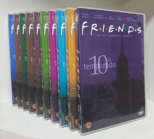 Imagem 1 de 4 de Box Friends Completo - 40 Dvds - Dublado E Legendado