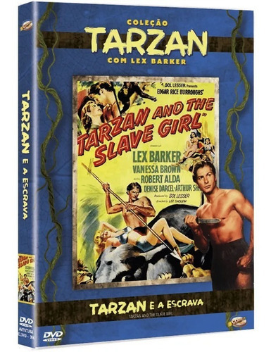 Tarzan E A Escrava - Lex Barker - Original Lacrado