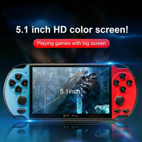 Consola Portatil Juegos X7 Plus (emulador Nintendo & Family)