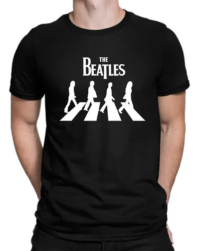 Camiseta Hombre The Beatles Banda Rock Clasico