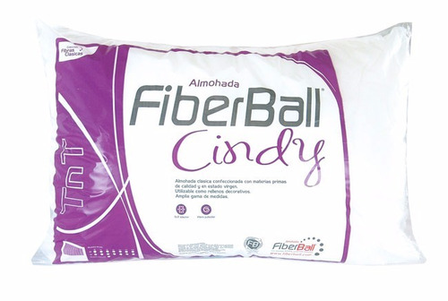 Combo 4 Almohadas Fiberball Cindy 40x60 Vellon Envio Gratis