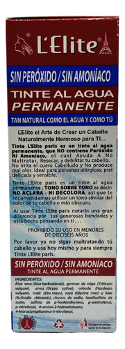 Tinte De Cabello Sin Peróxido Ni Amoniaco Castaño Claro 127