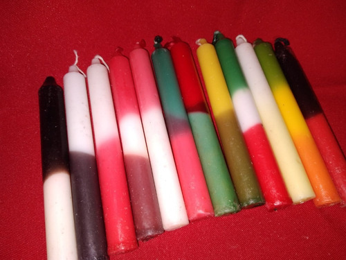 Imagen 2 de 3 de Velas De Santos, Velas Combinadas X 50 Unidades. A Elección