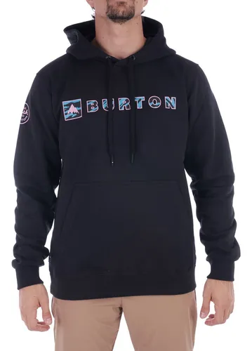 Buzo Canguro Hombre Burton Pullover Hoodie Fish