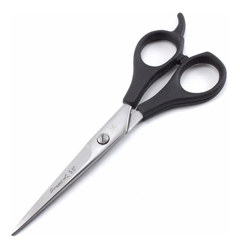 Kit Academia Tijeras Corte + Pulir + Navaja + Capa + Accesor