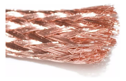 Hilo Trenzado Limpia Estaño Alambre De Cobre 3.5mm X 1.5m