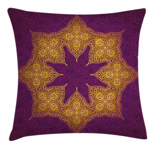 Popular Handicrafts - Cojín redondo diseño de mandala estilo hippie para  suelo