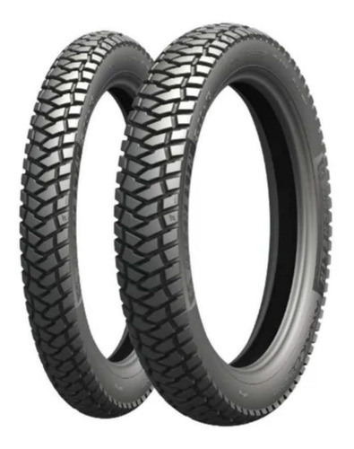 Par Pneu Moto Michelin Anakee Street 90/90-21 + 130/80-17