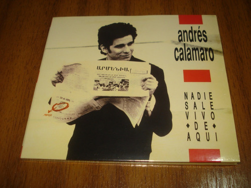 Cd Andres Calamaro / Nadie Sale Vivo De Aqui (nuevo Sellado