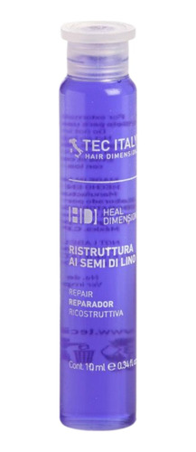 Ampolleta Reconstructora Tec Italy 1 (10ml) Semillas  Lino