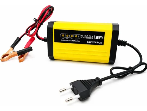 Carregador 12v 2a Para Bateria Moto Automotivo Carro
