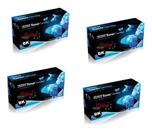 Kit 4 Toner Para Cb540 Cf210a Ce320a Cp1215 1515 Pro200