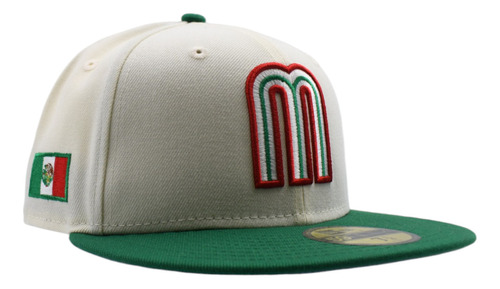 Gorra New Era Mexico Mundial De Baseball 59 Fifty 