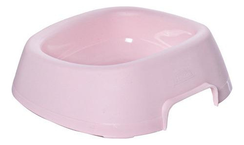 Bowl Comedero Para Mascotas De Plástico Plasutil 1.1lts Color Rosa