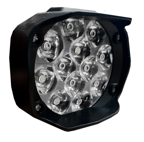 Faro Auxiliar Led Off Road Luz Blanca 36w 12v Calidad