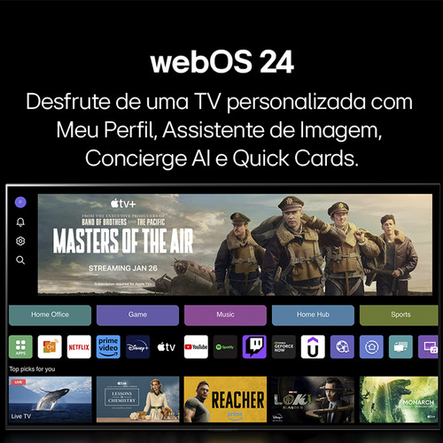 Smart Tv Led 50 Uhd 4k LG 50ut8050psa Thinq Ai Alexa Hdr10