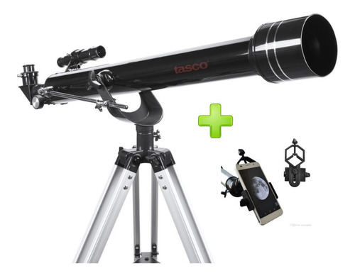 Imagen 1 de 6 de Telescopio Tasco Novice 800x60 Refractor Con Tripie Gratis !