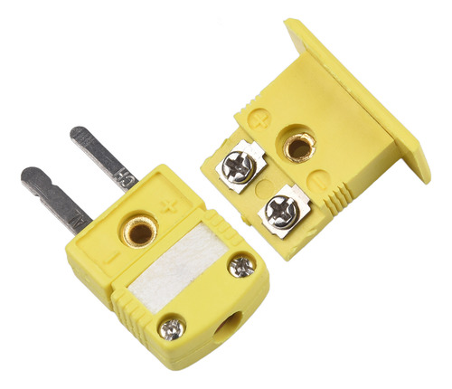 Conector De Enchufe En Miniatura De Termopar Amarillo