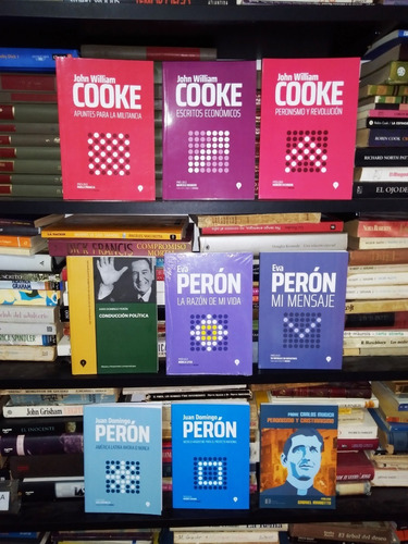 Perón Lote X 8 Libros De Peronismo (detalle En Publicacion)