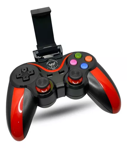 2 Controles Para Celular Gamepad Joystick Suporte Jogo Gamer em