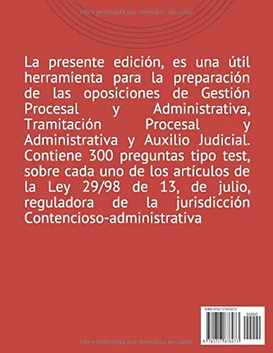Test, Ley 29/98 De 13, De Julio, Reguladora De La Jurisdicci