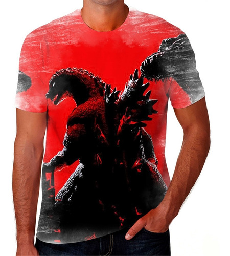 Camiseta Camisa Godzilla Monstro Daikaij Envio Rápido 20